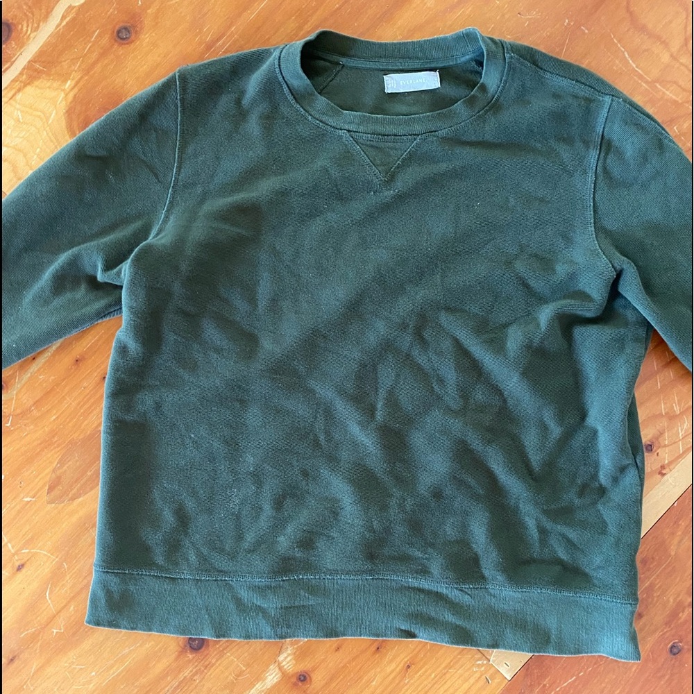 Forest Green Everlane Sweater